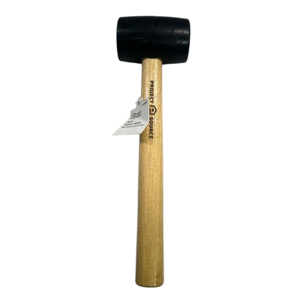 Project‎ Source 16 oz Rubber Mallet Wood Handle Hammer Hand Tool New